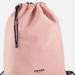 Prada Blush Pink Drawstring Bag